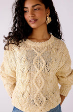 Light Yellow Open Knit Jumper
