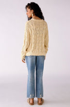 Light Yellow Open Knit Jumper