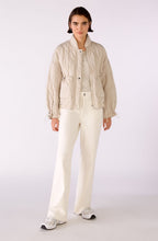 Lightly Padded Oatmeal Jacket