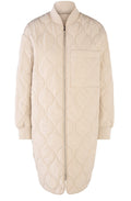 Lightly Padded Oatmeal Long Coat