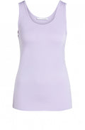 Lilac Jersey Vest Top