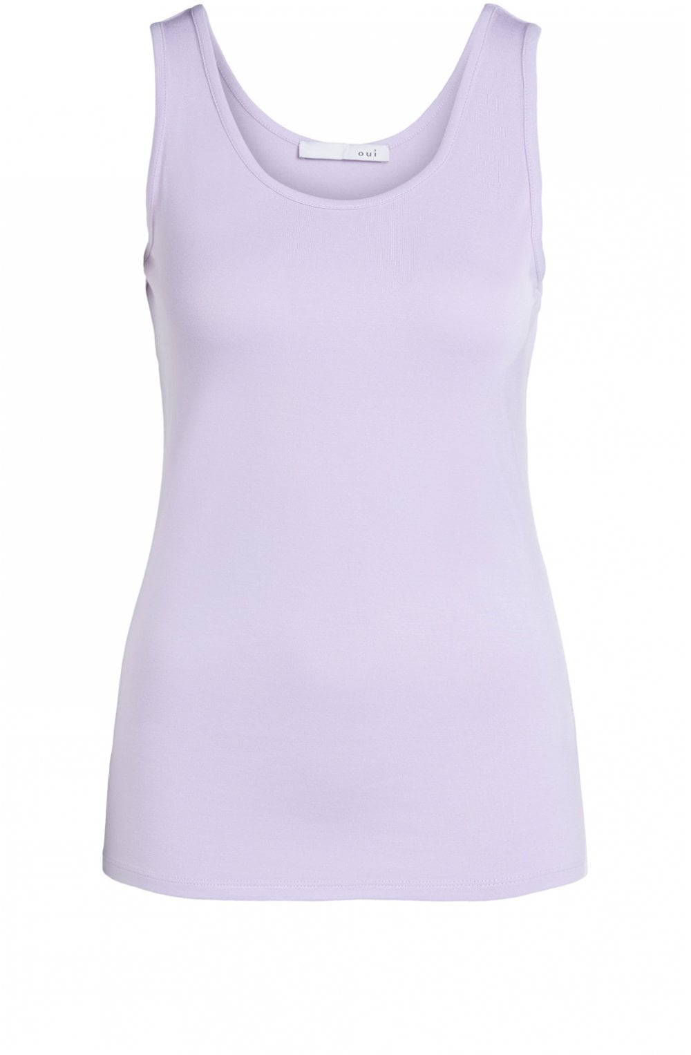 Lilac Jersey Vest Top