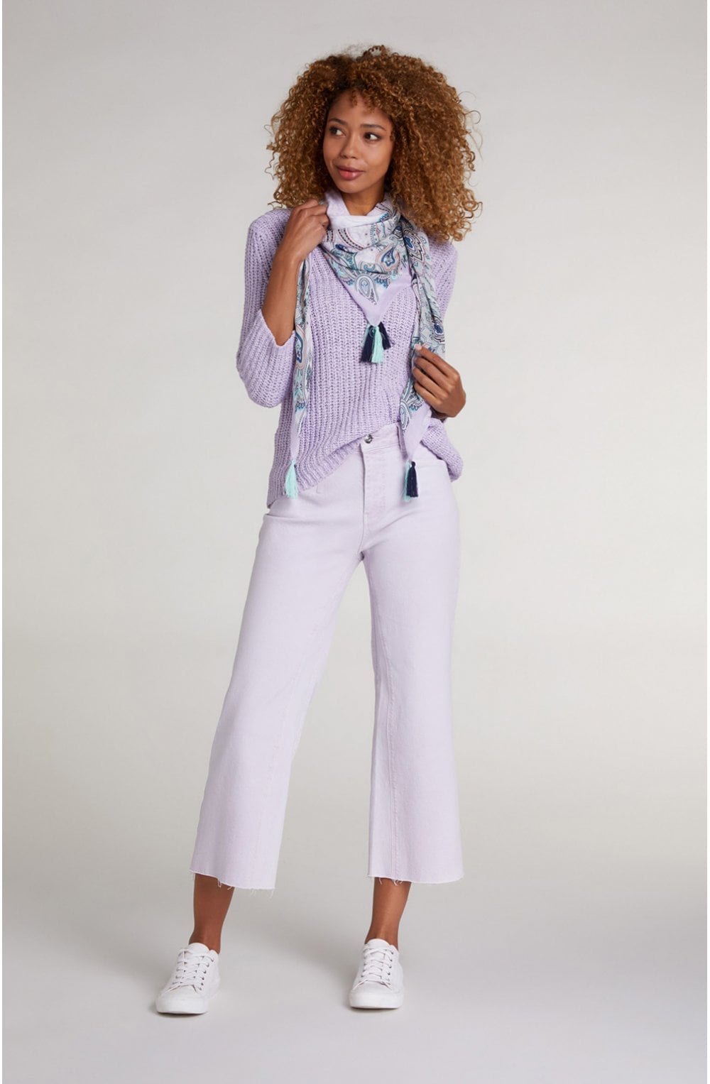 Lilac Jersey Vest Top