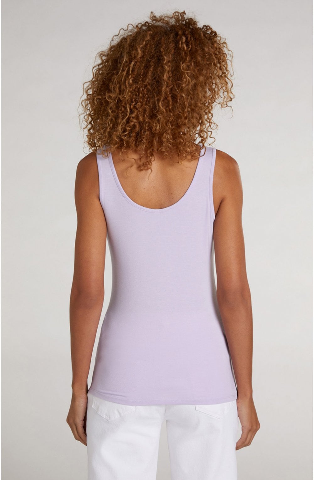 Lilac Jersey Vest Top
