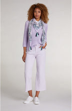 Lilac Paisley Print Scarf
