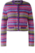 Lilac Pink French Style Knitted Box Cardigan