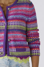 Lilac Pink French Style Knitted Box Cardigan