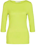 Lime Green Jersey Top