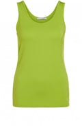Lime Green Jersey Vest Top