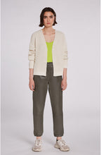 Lime Green Jersey Vest Top