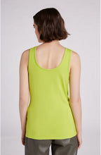 Lime Green Jersey Vest Top