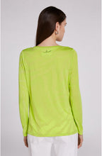 Lime Green Long Sleeved T Shirt