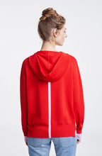 Lipstick Red Hooded Sweatshirt