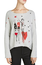 Lola Print Grey Sweatshirt