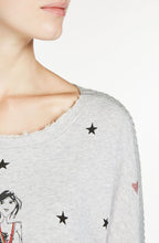 Lola Print Grey Sweatshirt