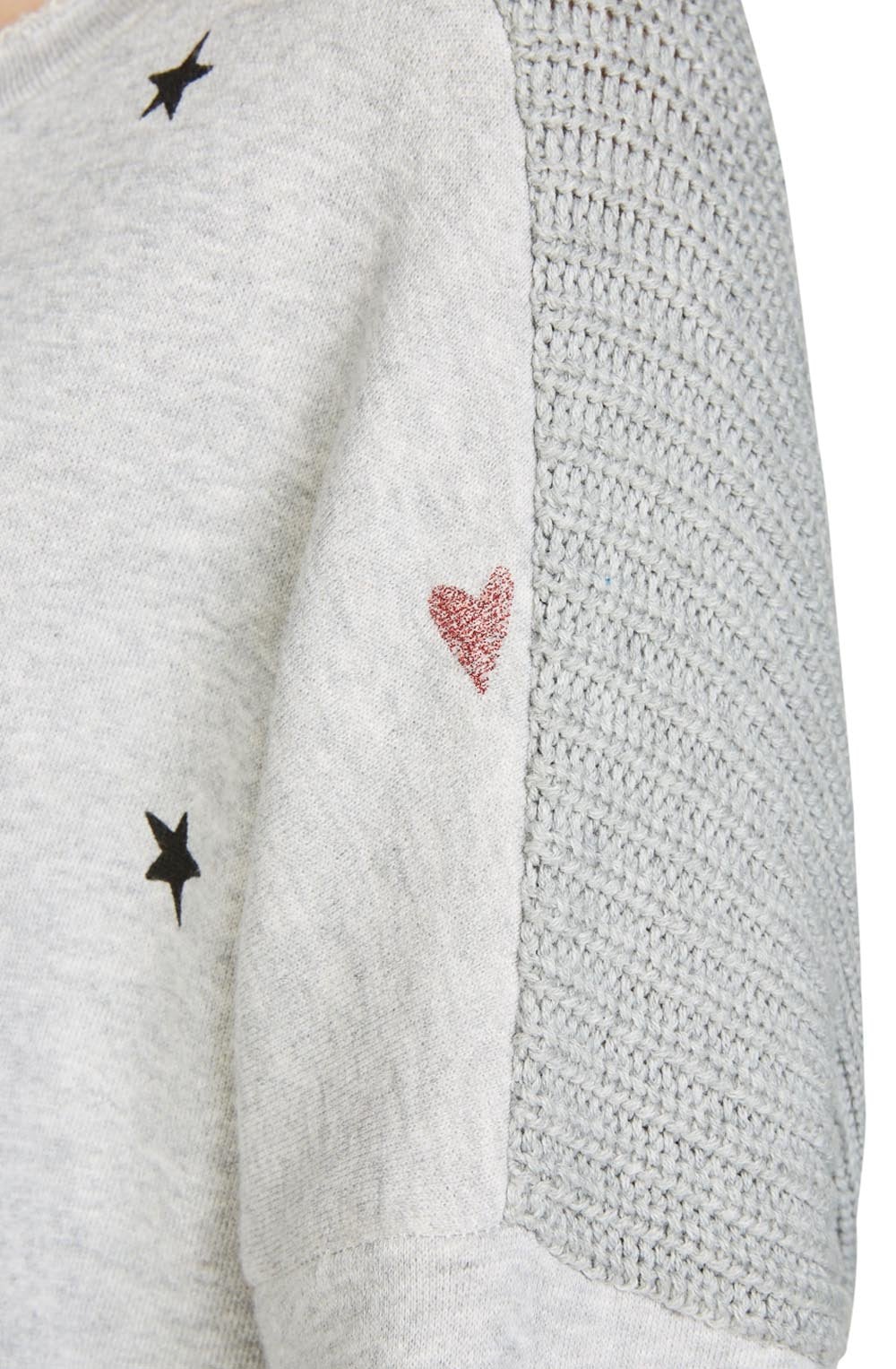 Lola Print Grey Sweatshirt