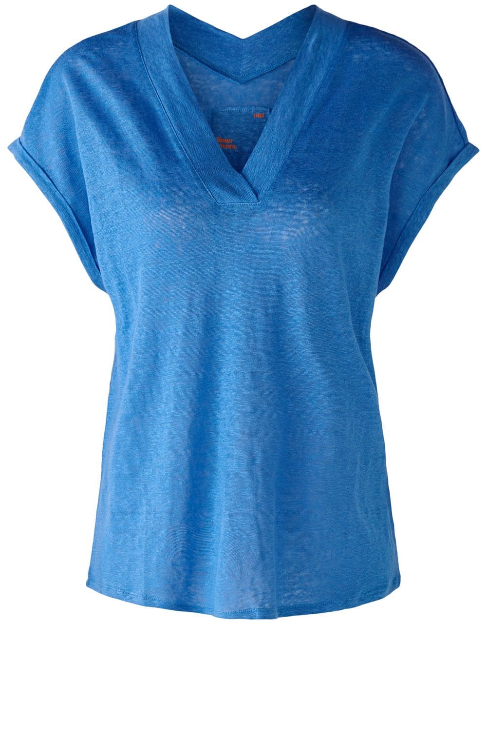 Lolite Blue Linen T Shirt