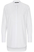 Long Line White Blouse