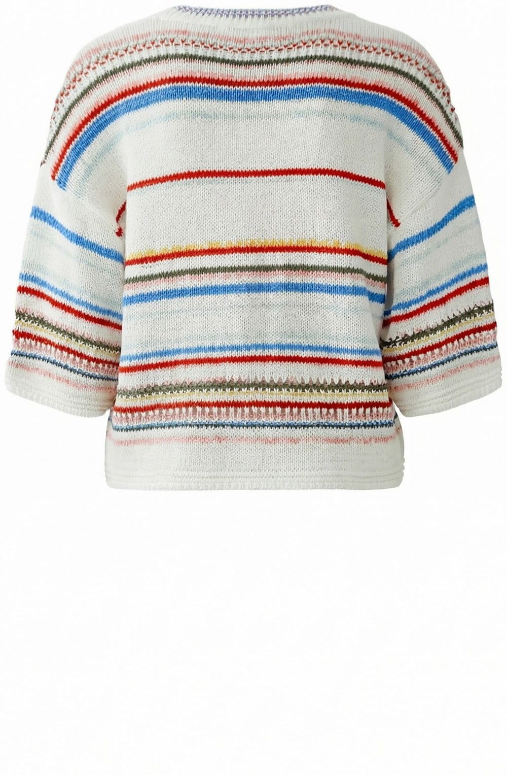 Loose Knit Striped Jumper