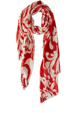 Love Letter Floral Frayed Edge Scarf