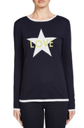 Love & Star Design Sweater
