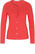 Mandarin Fine Knit Cardigan