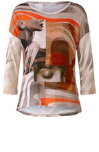 Marble Motion Stay Focused Diamante Blouse