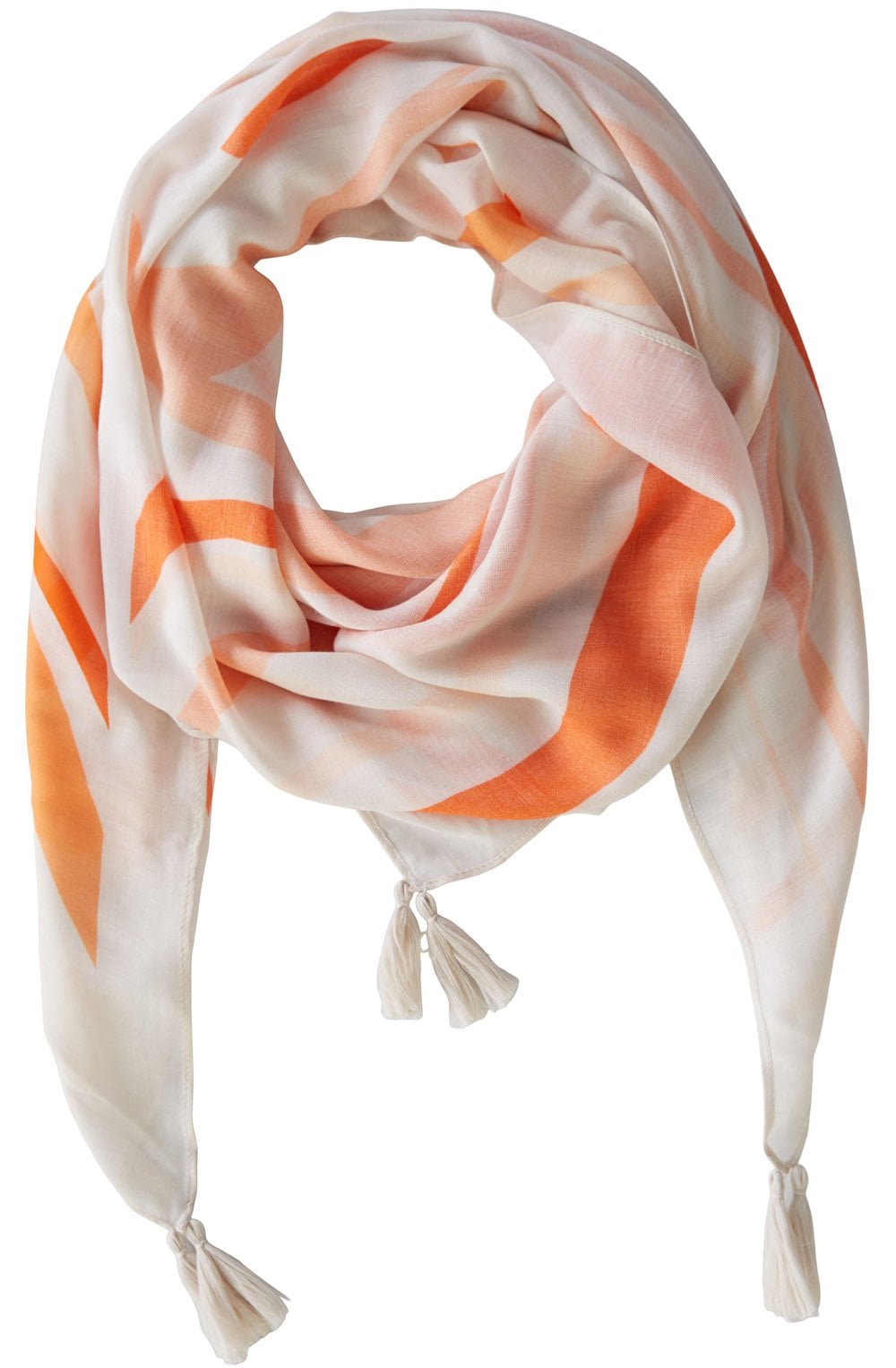 Marble Motion Tasselled Scarf