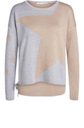 Metallic Star Sweater