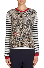 Mixed Print Cardigan