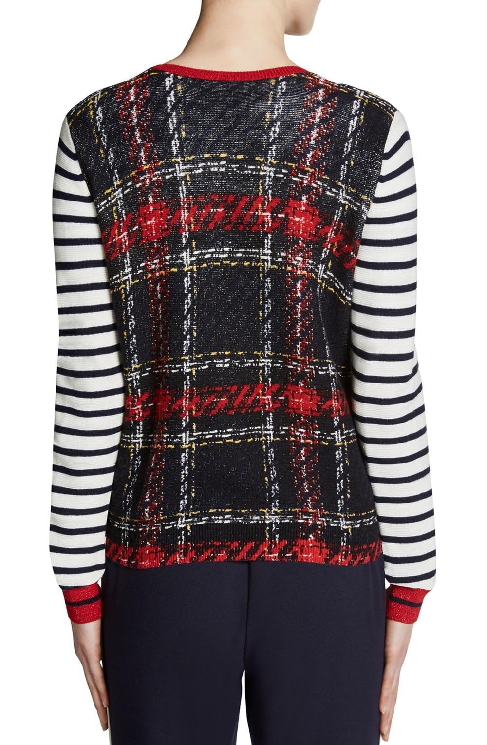 Mixed Print Cardigan