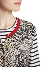 Mixed Print Cardigan