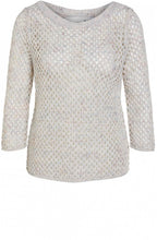 Mixed Woven Knit Jumper