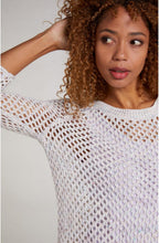 Mixed Woven Knit Jumper