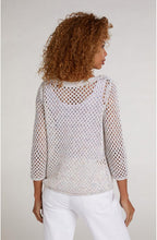 Mixed Woven Knit Jumper