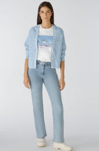 Monaco Blue High Waist Straight Leg Jeans