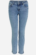 Monaco Cropped Mid Waist Jeans
