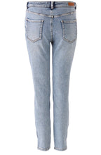 Monaco Cropped Mid Waist Jeans