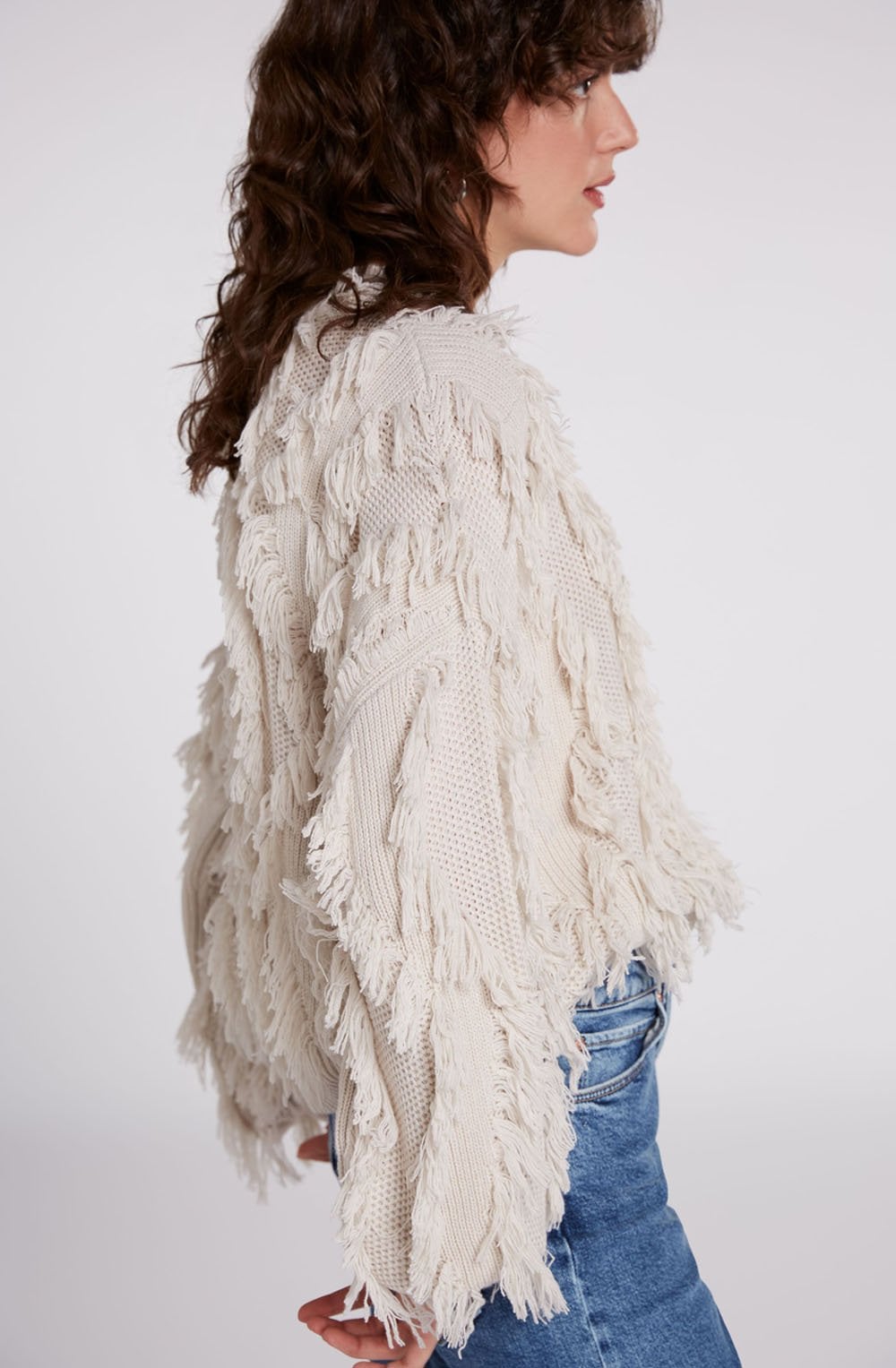 Moonbeam Fray Knit Jumper