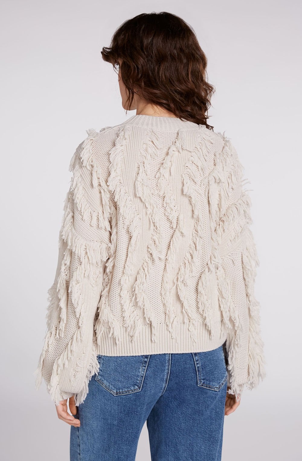 Moonbeam Fray Knit Jumper