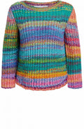 Multi Coloured Chunky Knit Jumper