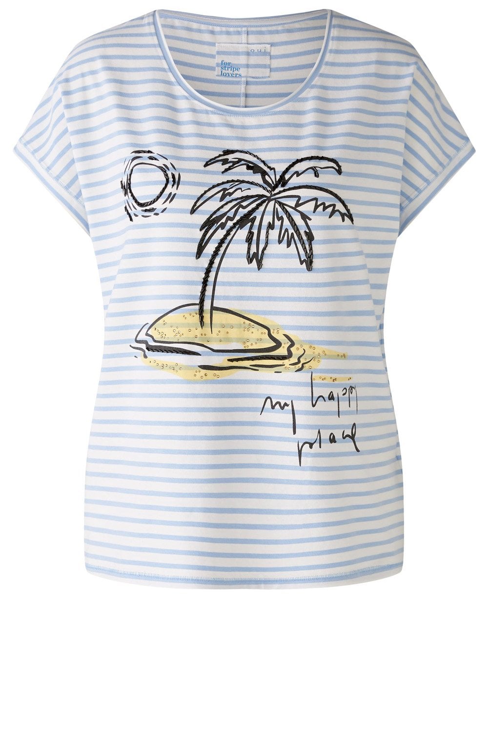 My Happy Place Palm Tree T Shirt