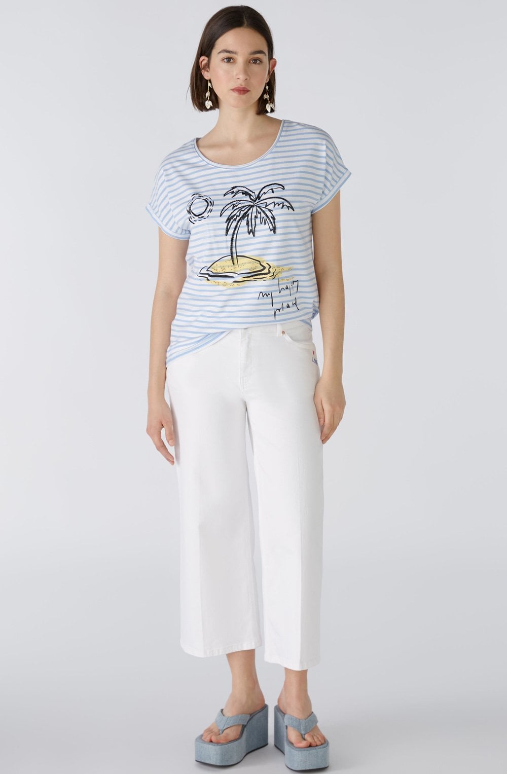 My Happy Place Palm Tree T Shirt