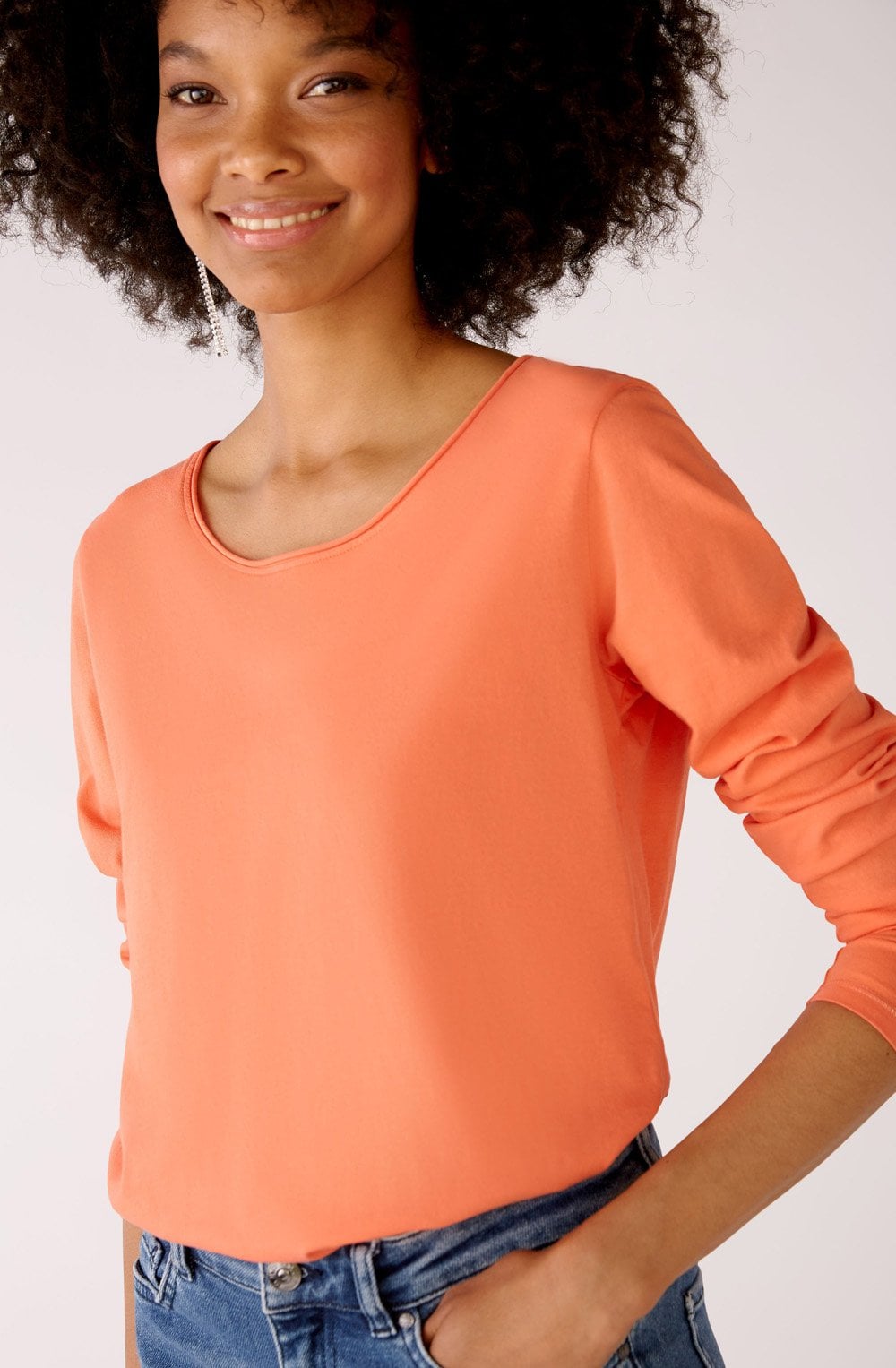 Nasturtium Jersey Top