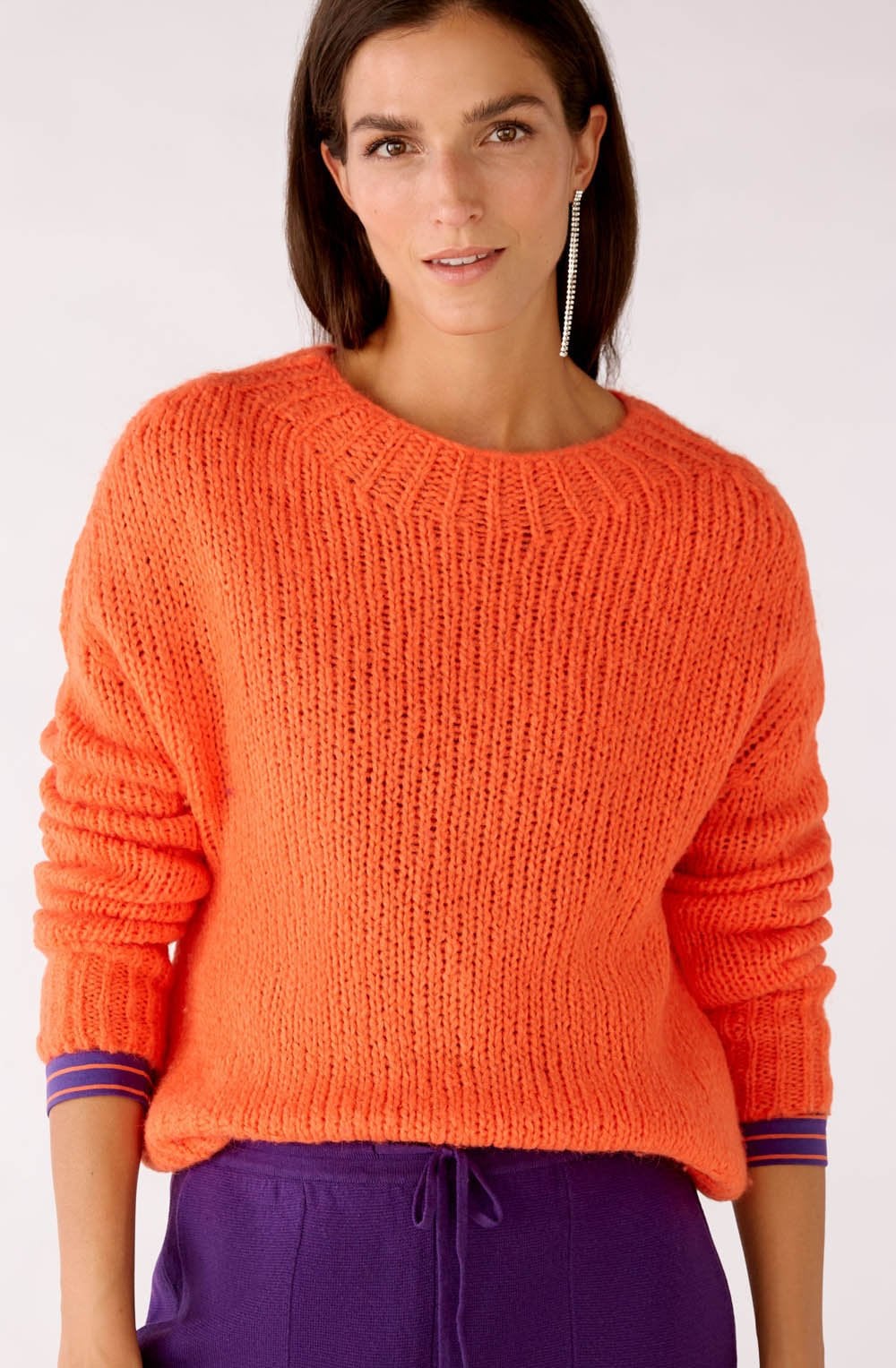 Nasturtium Soft Chunky Knit Jumper
