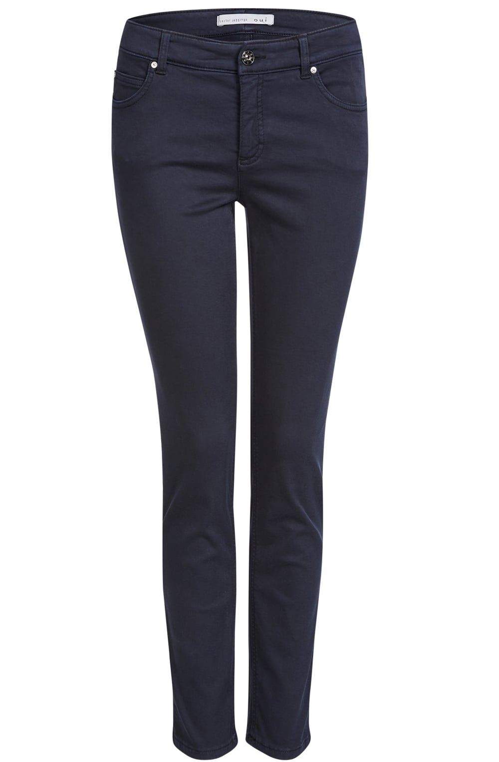 Navy Baxtor Longer Leg Jeggings