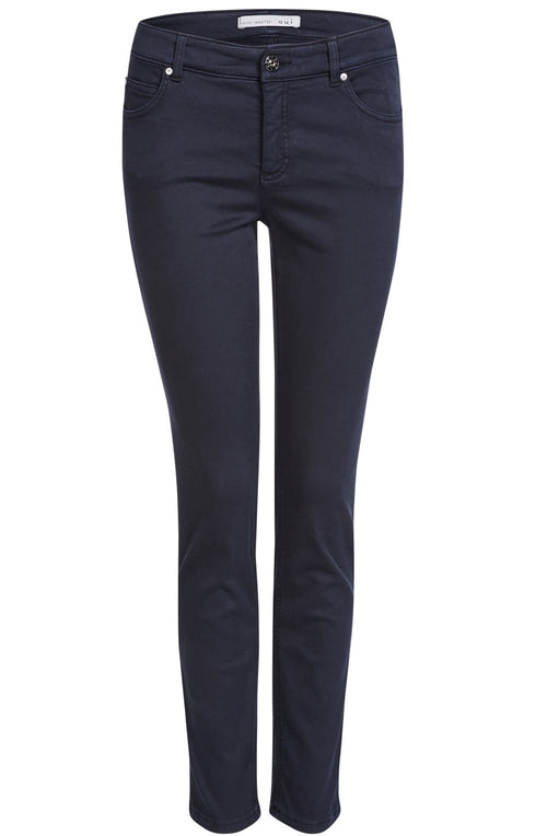 Navy Baxtor Longer Leg Jeggings