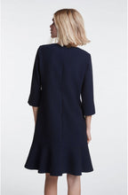 Navy Check Dress