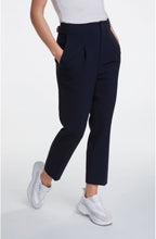 Navy Check Print Trousers