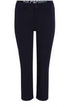 Navy Cropped Jeans